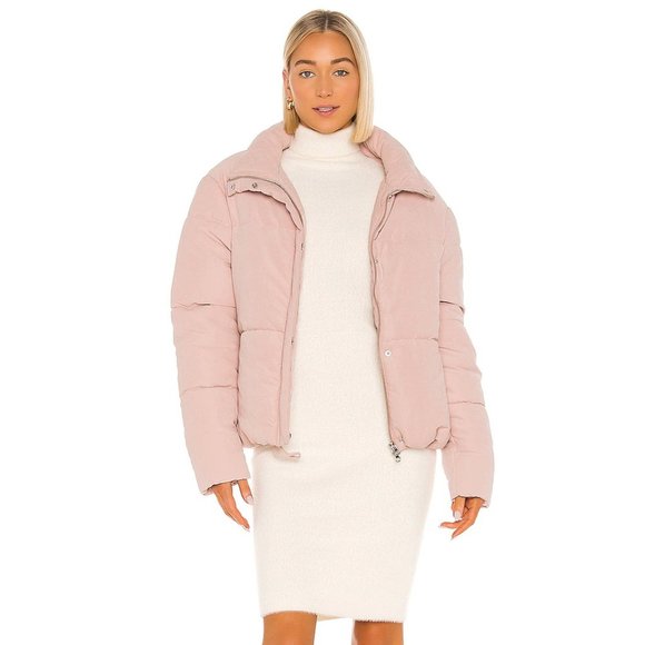 ✨SOLD✨ Aeryne Maisie Pink Puffer Jacket XS - Picture 1 of 9